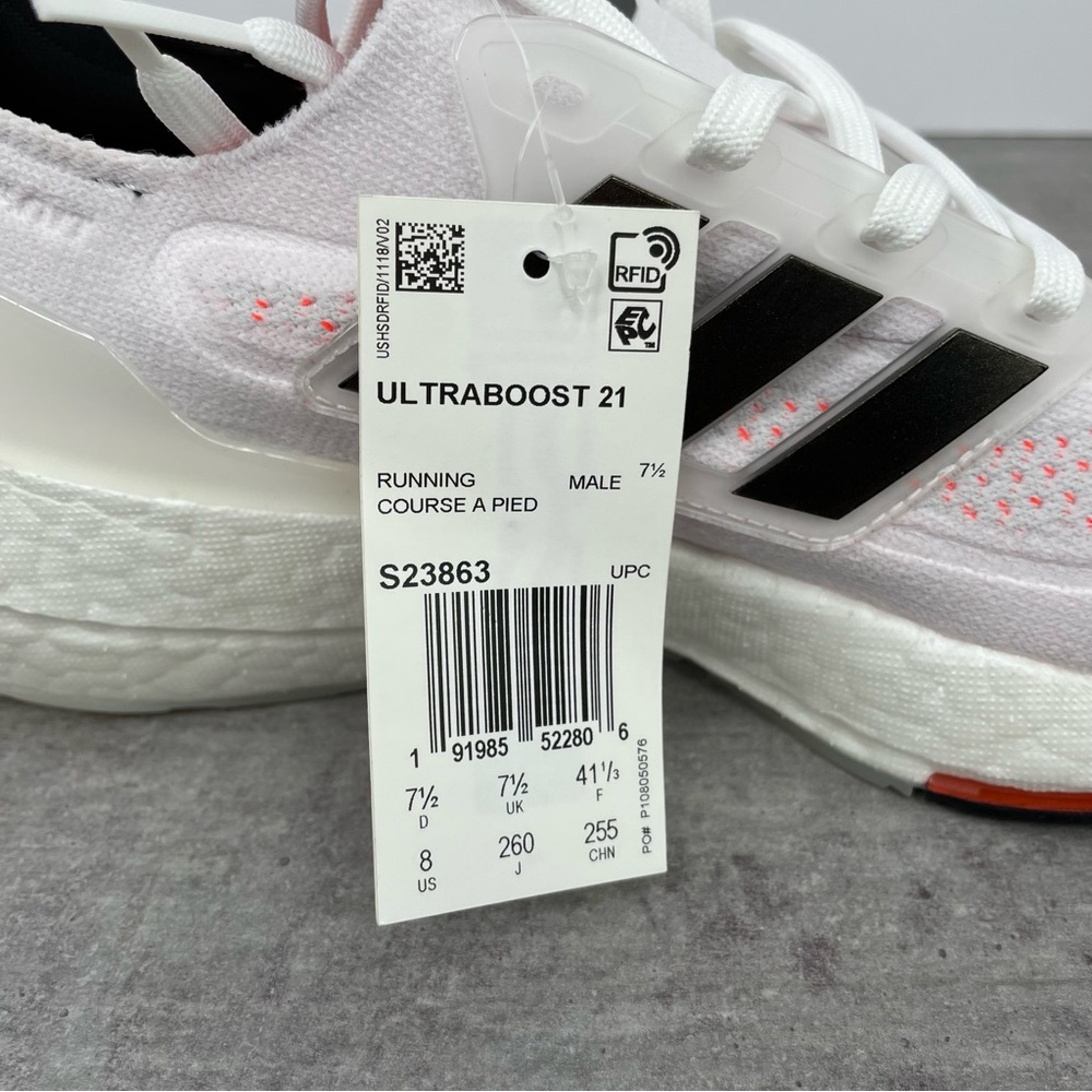Adidas Ultraboost 21 Running Shoes - Picture 12 of 13